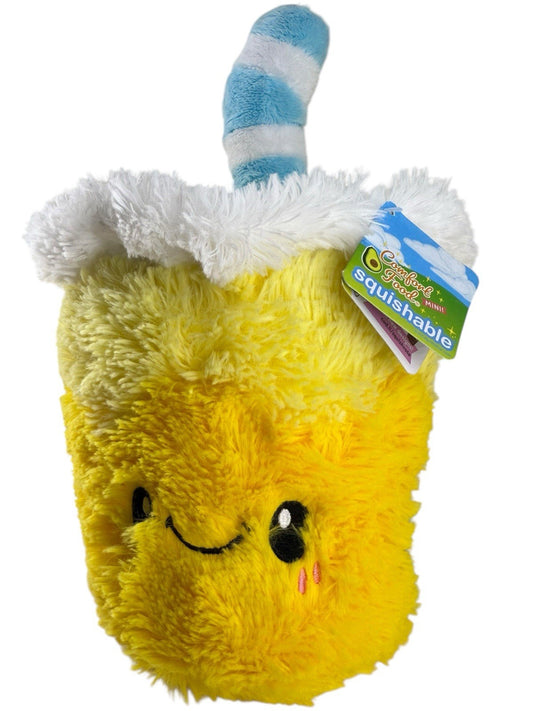 NEW- SQUISHABLE Lemon Ade 12” Comfort Food Plush Toy - FREE SHIPPING