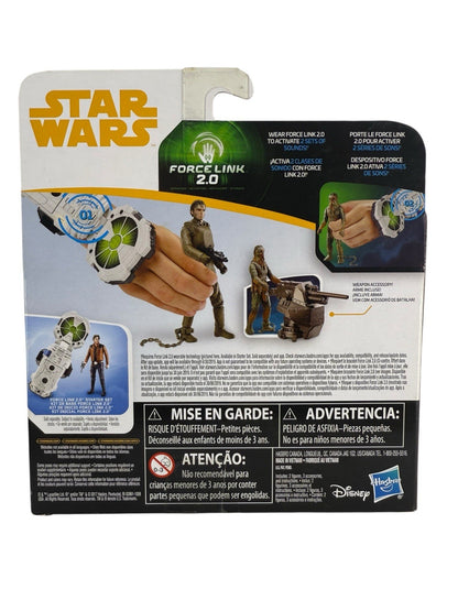 Star Wars Han Solo & Chewbacca Mimban Force Link 2.0 Action Figures Disney Toy