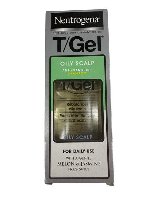 Neutrogena T-Gel Oily Scalp Anti-Dandruff Shampoo With Melon & Jasmin Fragrance