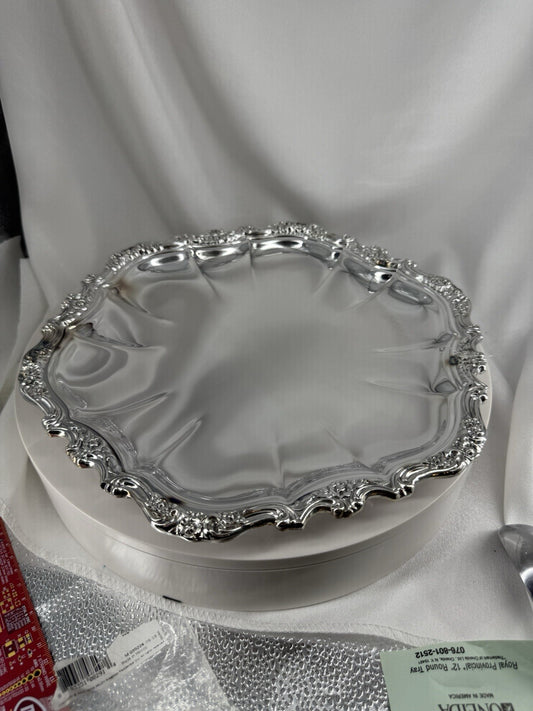 Oneida 12” Vintage Serving Tray From Manufacturers Seconds