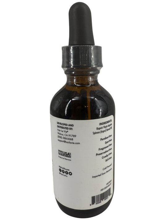 Hair La Vie Pure Argan Oil - MOISTURIZE PLUMP & NOURISH SKIN, Hair, 2 fl oz