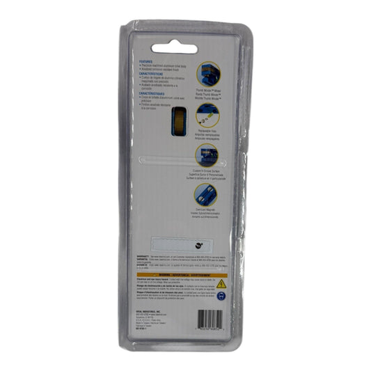 NEW SEALED Ideal 35-207 6" Electrician Level With 4 Vials And Magnetic Jaw