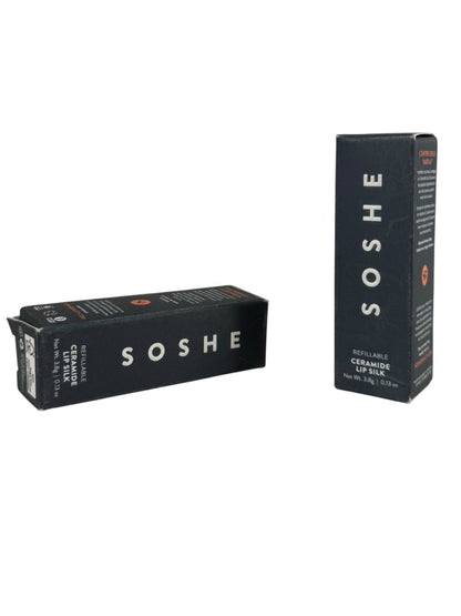 2 Pack - SOSHE Ceramide Lip Silk REWIND True Brown