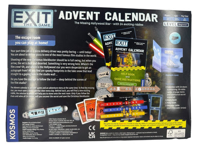 EXIT: The Game - Advent Calendar - The Missing Hollywood Star