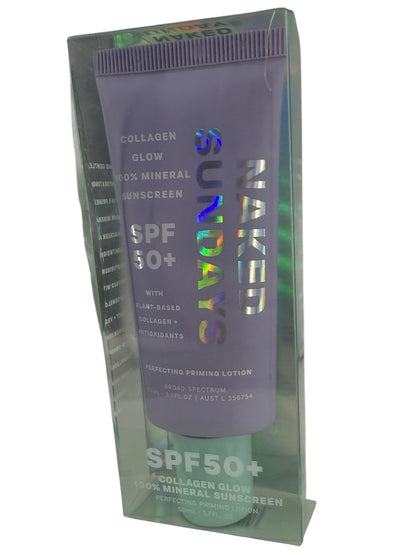Naked Sundays 100% Mineral Collagen Glow Perfecting Priming Lotion SPF50+
