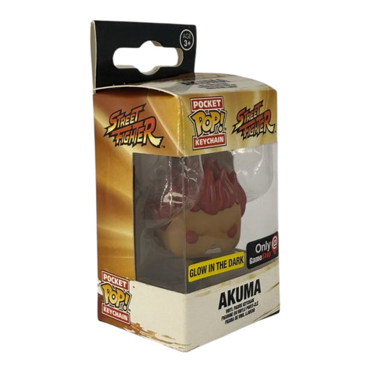Street Fighter Akuma Funko Pocket Pop! Keychain (Gamestop Exclusive) RARE