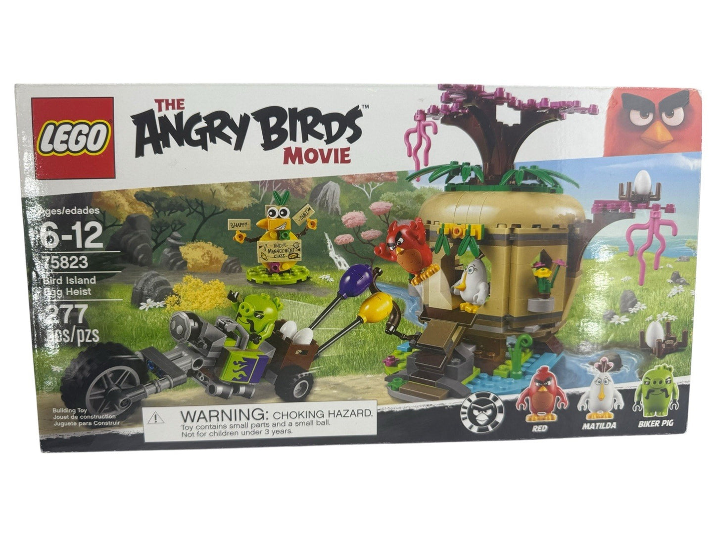 NEW— LEGO The Angry Birds Movie: Bird Island Egg Heist (75823) FREE DELIVERY