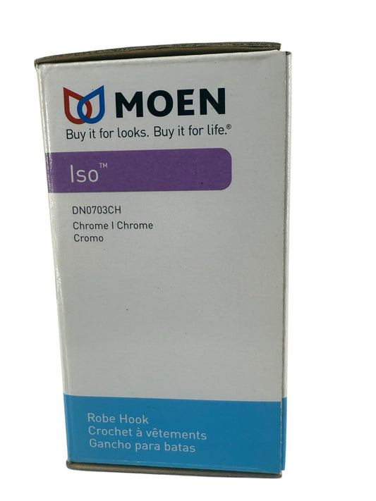 MOEN ISO Single Robe Hook in Chrome DN0703CH