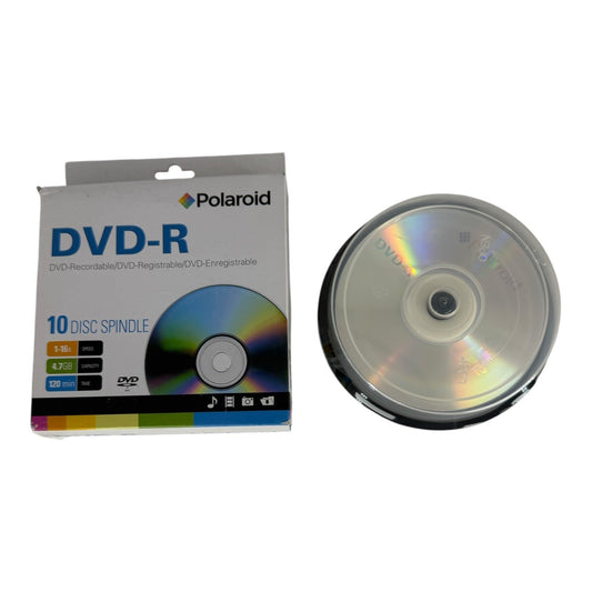 Case Of 6 - With 60 DVD-R Per Pack - Polaroid 4.7 GB - 120 Minutes Record Time