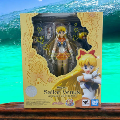 Bandai Tamashii Nations S.H. Figuarts Sailor Moon Sailor Venus Action Figure USA