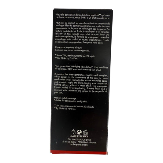 MAKE UP FOR EVER - MATTE VELVET - SKIN FOUNDATION - 24H 30ML/1OZ  FOREVER