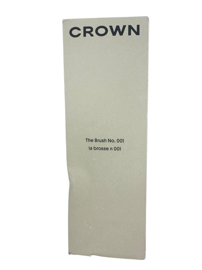 CROWN AFFAIR The Brush No. 001  Handcrafted Dual Bristle High Quality Nylon -NEW