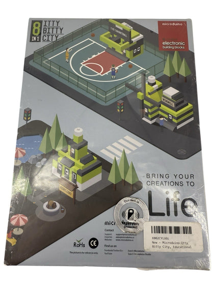 Microduino Itty Bitty City Electronic Building Blocks 8 in 1 NEW SEALED