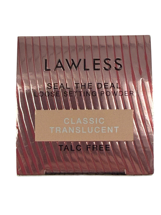 Lawless Seal The Deal Loose Setting Powder .02 Oz Classic Translucent