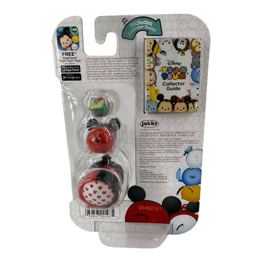 Disney Tsum Tsum 3 pack Series 2 Queen of Hearts Mickey Ariel #31
