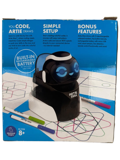 Educational Insights Artie Max The Wi-Fi Robot That Teaches Coding FREE SHIPPING