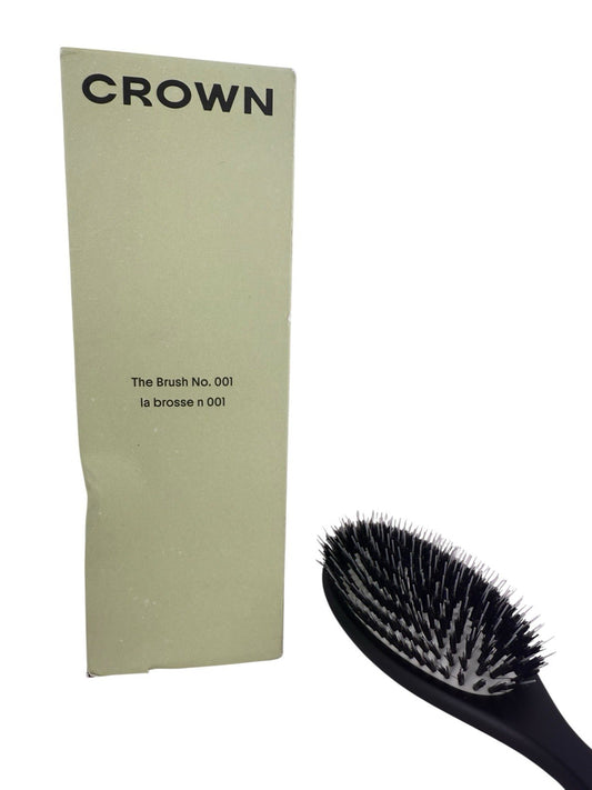 CROWN AFFAIR The Brush No. 001  Handcrafted Dual Bristle High Quality Nylon -NEW
