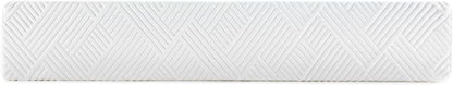 WELLSVILLE 14" Ventilated Luxury Gel Memory Foam Mattress - CertiPUR-US Certified, Twin XL, Grey/White
